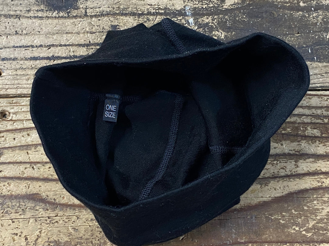 JZ111 ラファ Rapha MERINO HAT サイクルキャップ 黒 ONE SIZE