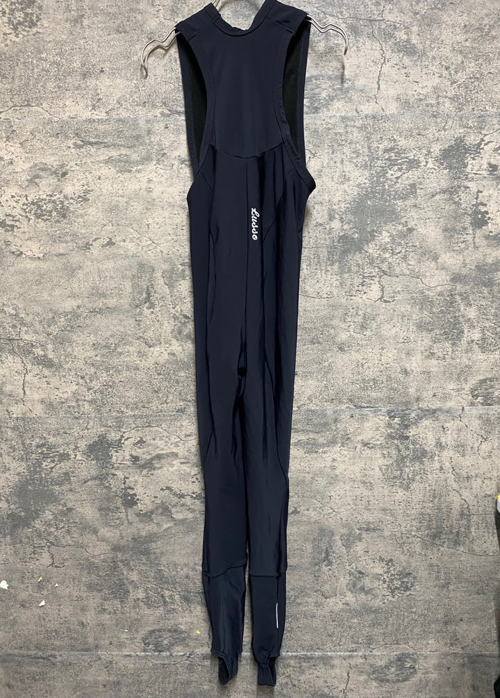 KA637 ルッソ Lusso ビブタイツ 黒 M 裏起毛 パッド無し