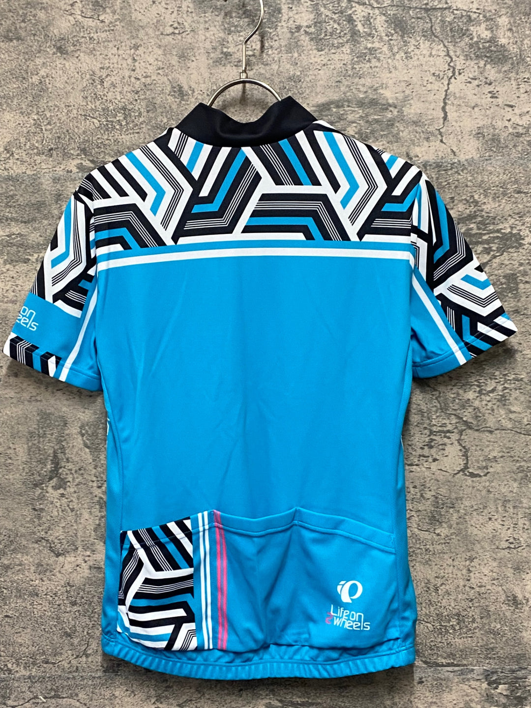 KL674 パールイズミ PEARL iZUMi 半袖 サイクルジャージ 青 L レディース