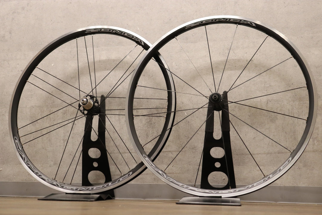カンパニョーロ CAMPAGNOLO ゾンダ ZONDA 17C アルミ クリンチャー シマノ 12/11S ホイールセット 【さいたま浦和店】