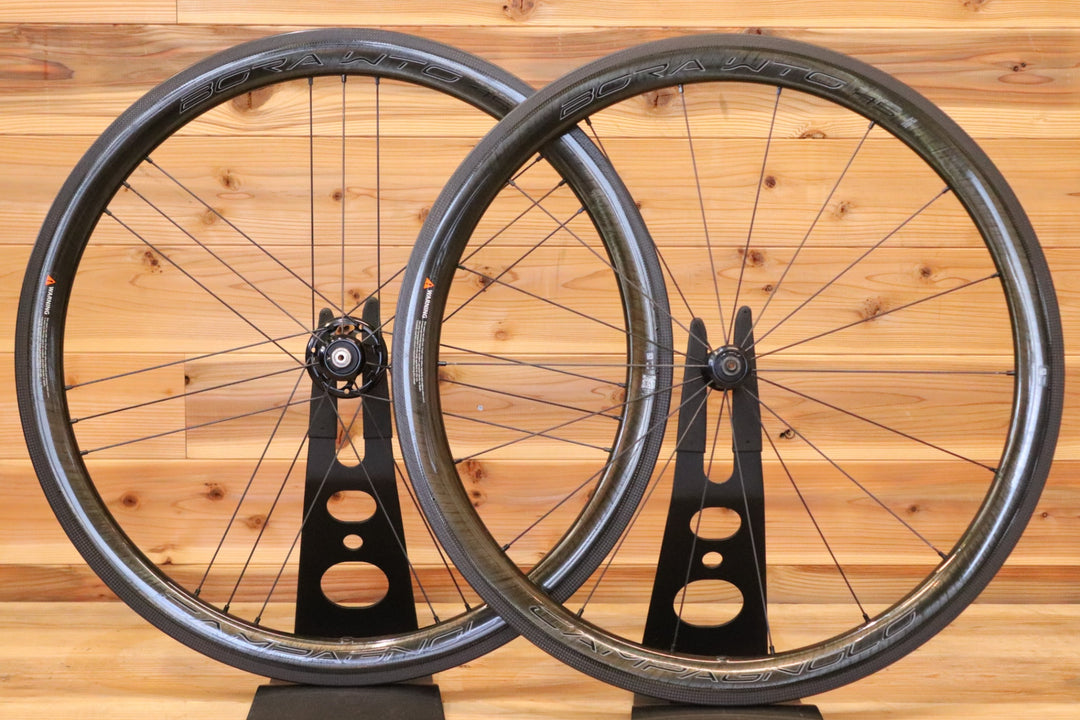 カンパニョーロ CAMPAGNOLO ボーラ BORA WTO 45 RIM AC3 シマノ 11S/12S 19C カーボン チューブレス ホイールセット 【広島店】