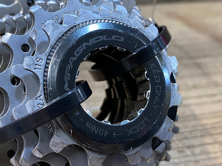 JN511 カンパニョ―ロ CAMPAGNOLO スーパーレコード SUPERRECORD スプロケット 11S 12-25T ※ギア一枚欠品のためジャンク