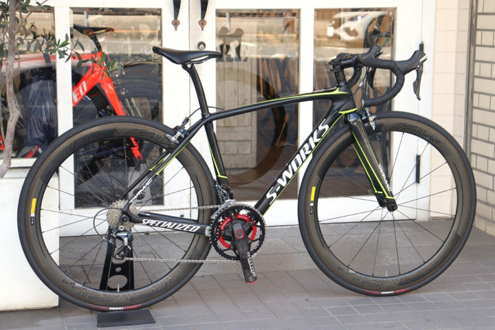 スペシャライズド SPECIALIZED S-WORKS TARMAC SL5 2016モデル 49サイズ シマノ アルテグラ 6800 MIX 11S カーボン ロードバイク RAPIDE CLX50 【横浜店】