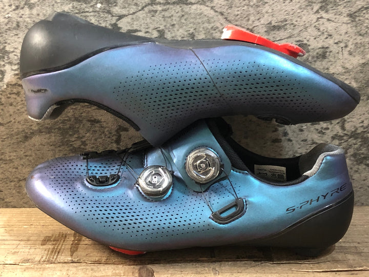 KA392 シマノ SHIMANO エスファイヤ S-PHYRE SH-RC903 ビンディングシューズ SPD-SL EU42.0 マジョーラ
