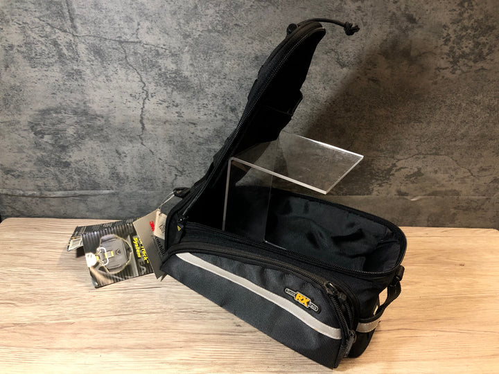 JV572 トピーク TOPEAK RX Trunk Bag EX リアキャリアバッグ 黒 ※ジッパー破損