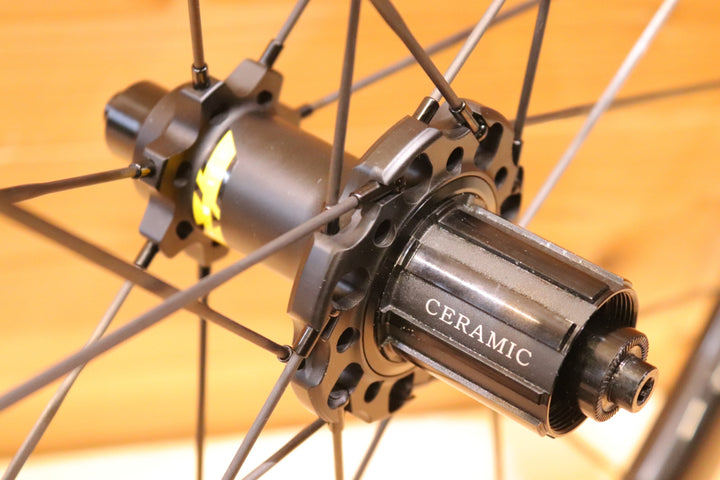 状態良好！ エリートホイール ELITE WHEELS ドライブ DRIVE 40V シマノ 11S/12S 19.5C カーボン チューブレス ロードバイク ホイールセット 【広島店】
