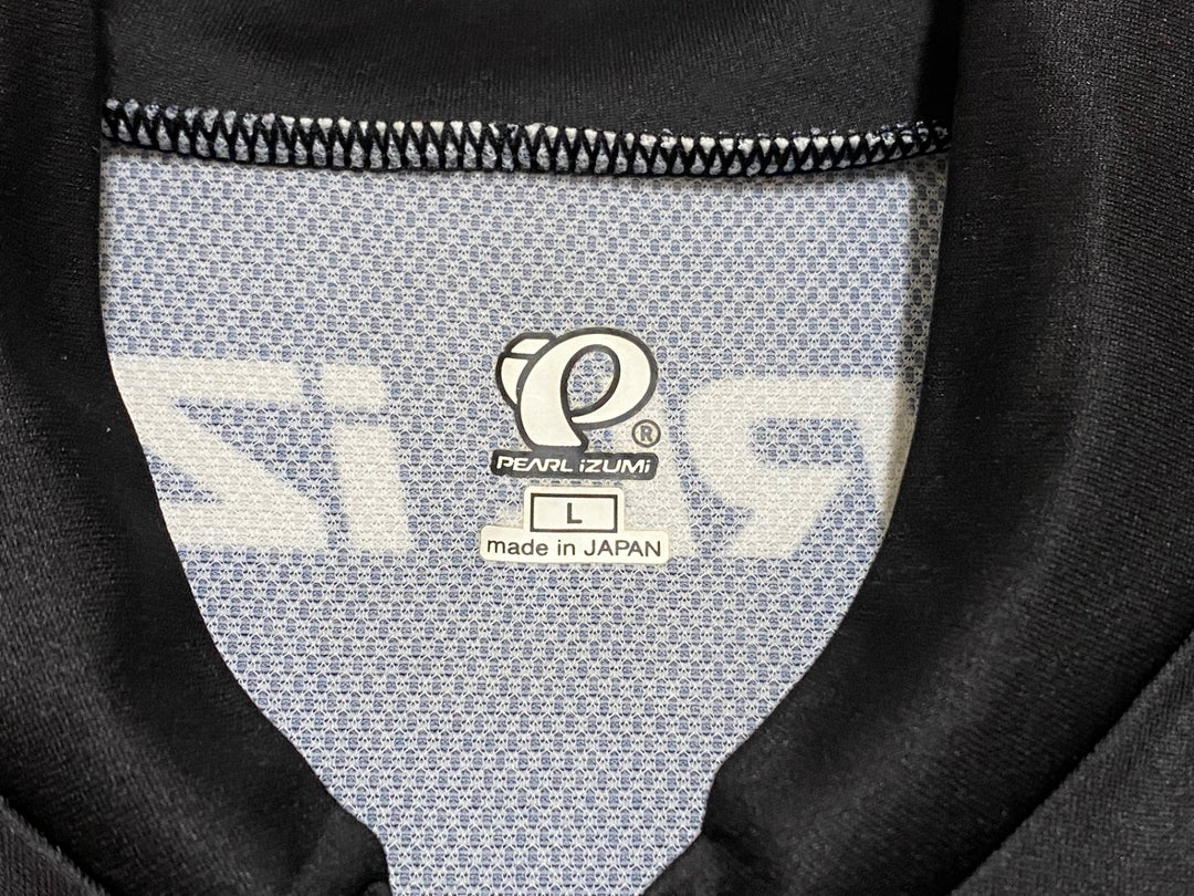 KN967 パールイズミ PEARL iZUMi 半袖 サイクルジャージ 白黒 L