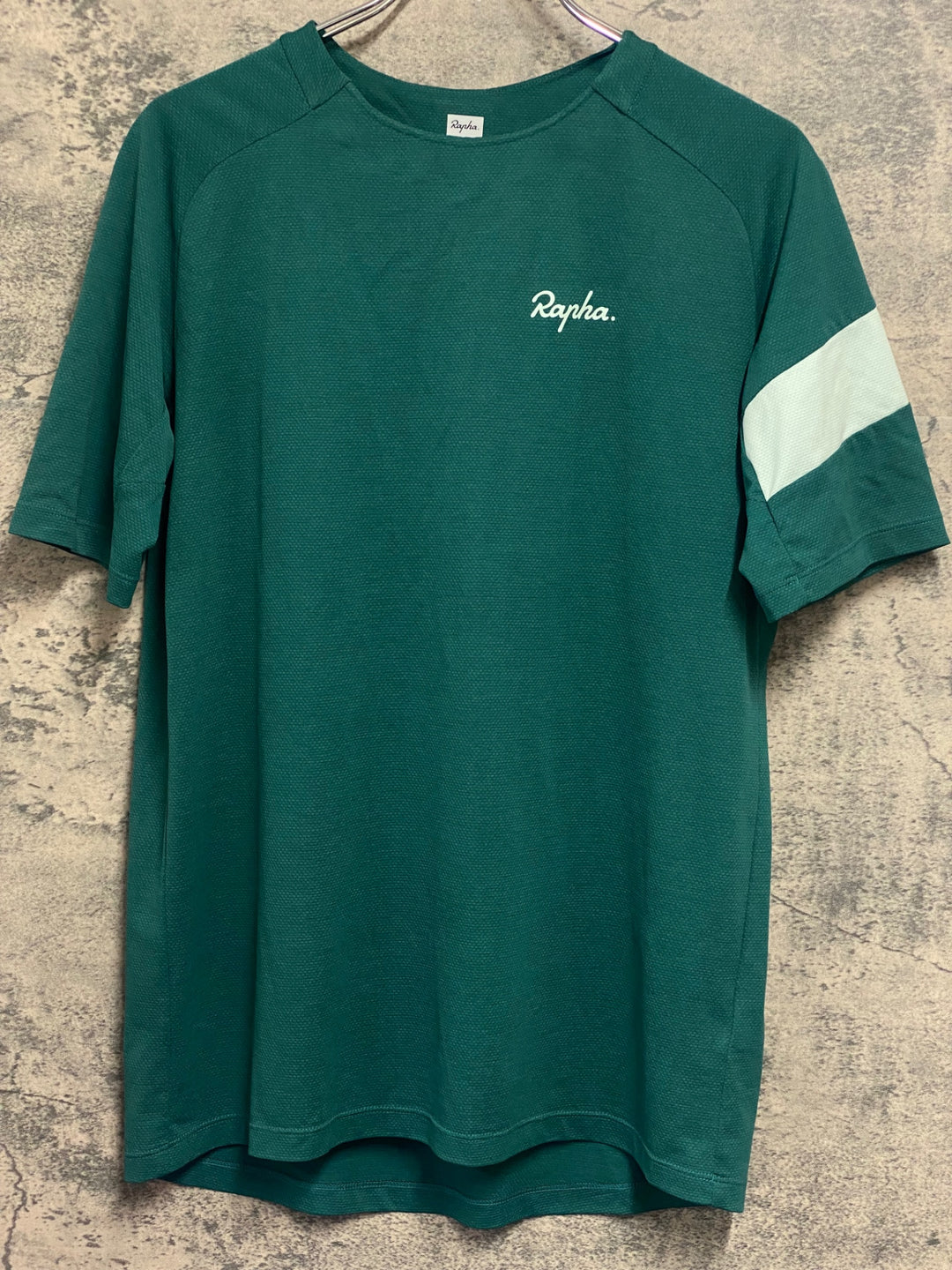 JO797 ラファ Rapha TRAIL TECHNICAL T-SHIRT Tシャツ 緑 Sサイズ