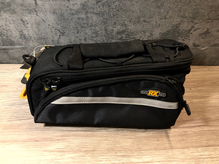 JV572 トピーク TOPEAK RX Trunk Bag EX リアキャリアバッグ 黒 ※ジッパー破損
