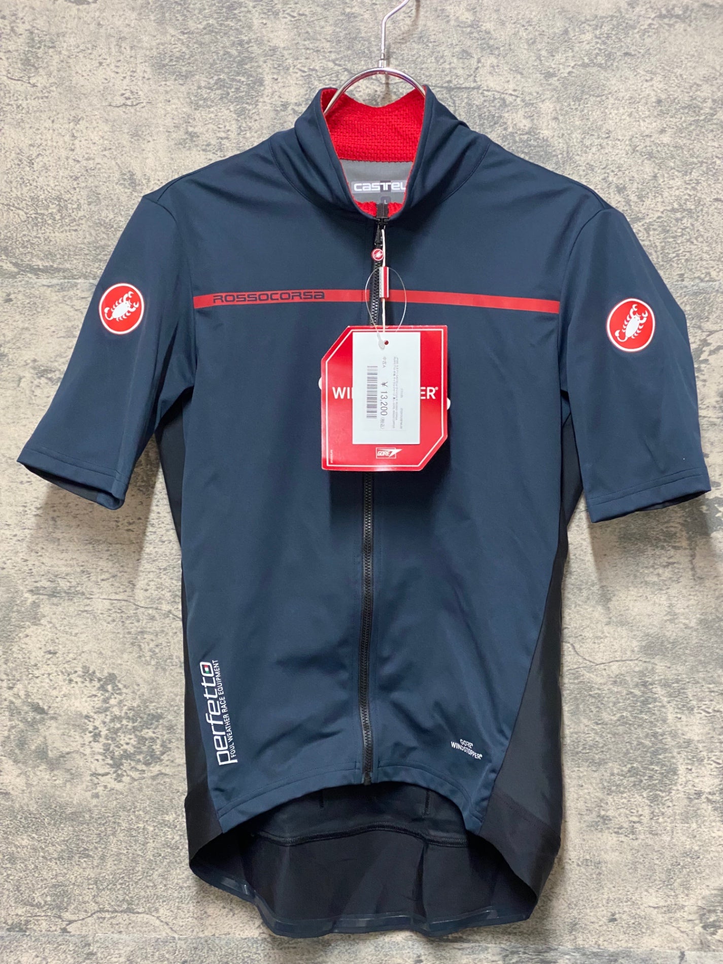 Castelli Rosso Corsa サイクルジャージ ロードバイク JP269 カステリ CASTELLI ロッソコルサ ROSSO CORSA PERFETTO 半袖