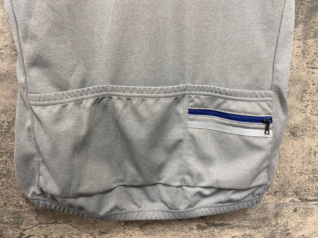 JZ198 パールイズミ PEARL iZUMi 半袖 サイクルジャージ グレー L
