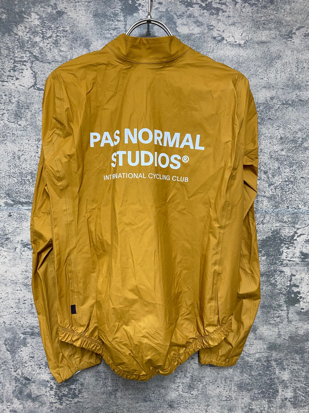 JY518 パスノーマルスタジオ PAS NORMAL STUDIOS Mechanism Rain Jacket 長袖 サイクルジャケット オレンジ レディース M PERTEX SHIELD AIR