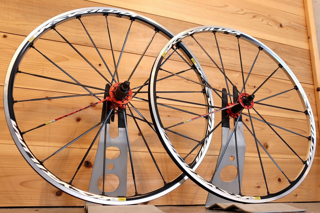 マヴィック MAVIC キシリウム KSYRIUM SL アルミ クリンチャー ホイールセット シマノ12S/11S 15C 【千葉店】