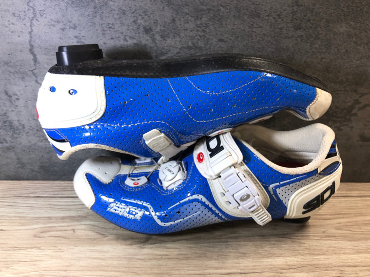 JQ435 シディ SIDI カオス エアー KAOS AIR ビンディングシューズ 青 EU44 SPD-SL対応
