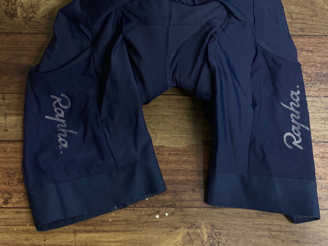 JV502 ラファ Rapha CORE CARGO BIB SHORTS カーゴ ビブショーツ ネイビー L
