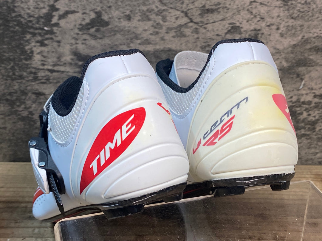 JR513 タイム TIME ULTEAM RS CARBON ビンディングシューズ 白 EU36