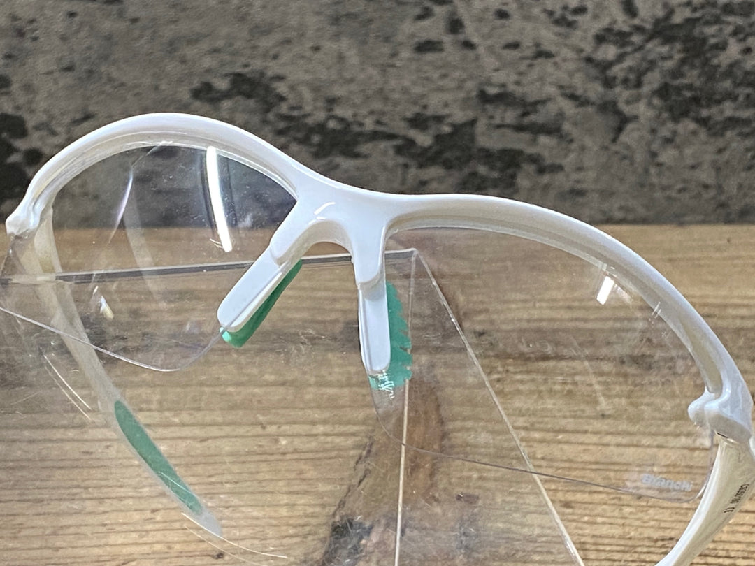 KH629 ビアンキ Bianchi REPARTO CORSE サングラス アイウェア 白