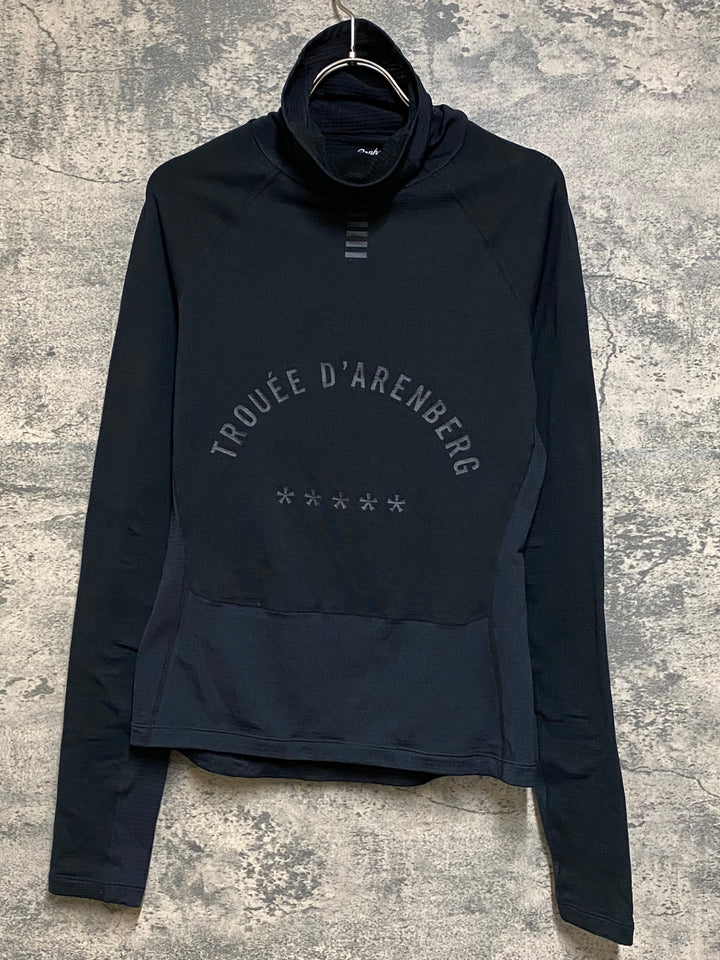 JP296 ラファ Rapha PRO TEAM THERMAL BASE LAYER LONG SLEEVE 長袖 ベースレイヤー 黒 M