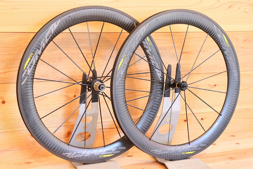マヴィック MAVIC コメット プロ カーボン エグザリット COMETE PRO CARBON EXALITH クリンチャー ホイールセット シマノ12S/11S 17C 【千葉店】