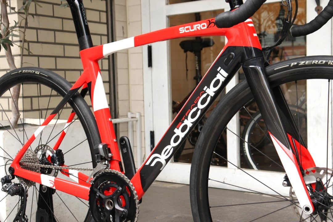 デダチャイ DEDACCIAI STRADA スクーロ SCURO 25 2019 Mサイズ シマノ GRX RX815 Di2 11S カーボン ロードバイク PRIME BLACK EDITION 28 DISC 【横浜店】