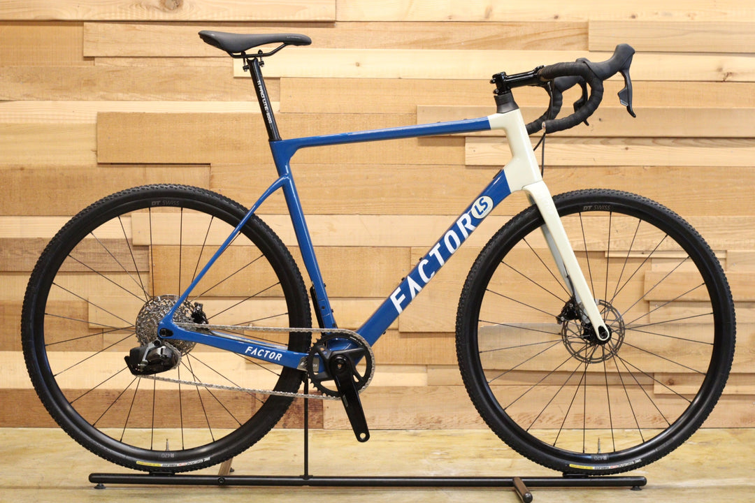 ファクター FACTOR LS 2022 58サイズ スラム RIVAL eTap AXS 1×12S カーボン グラベル ロードバイク 【立川店】