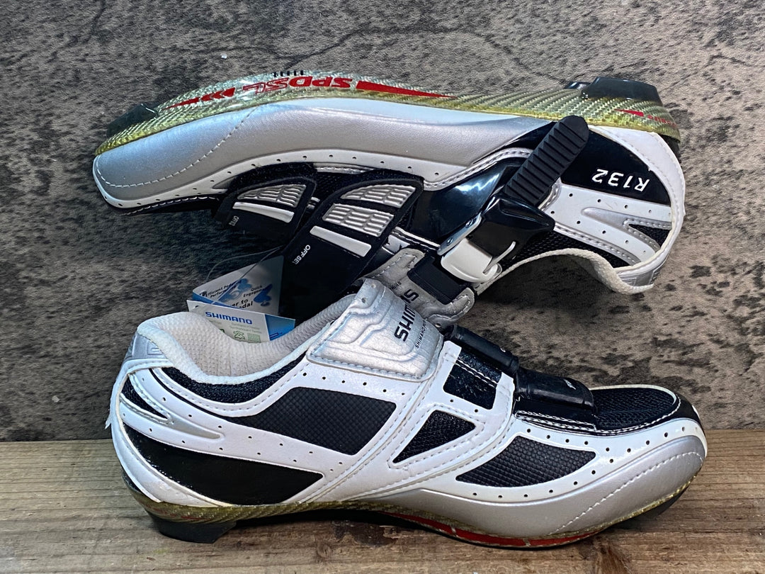 JR499 シマノ SHIMANO SH-R132L ビンディングシューズ 黒 EU36