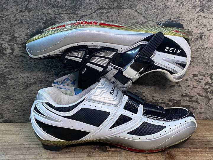JR499 シマノ SHIMANO SH-R132L ビンディングシューズ 黒 EU36