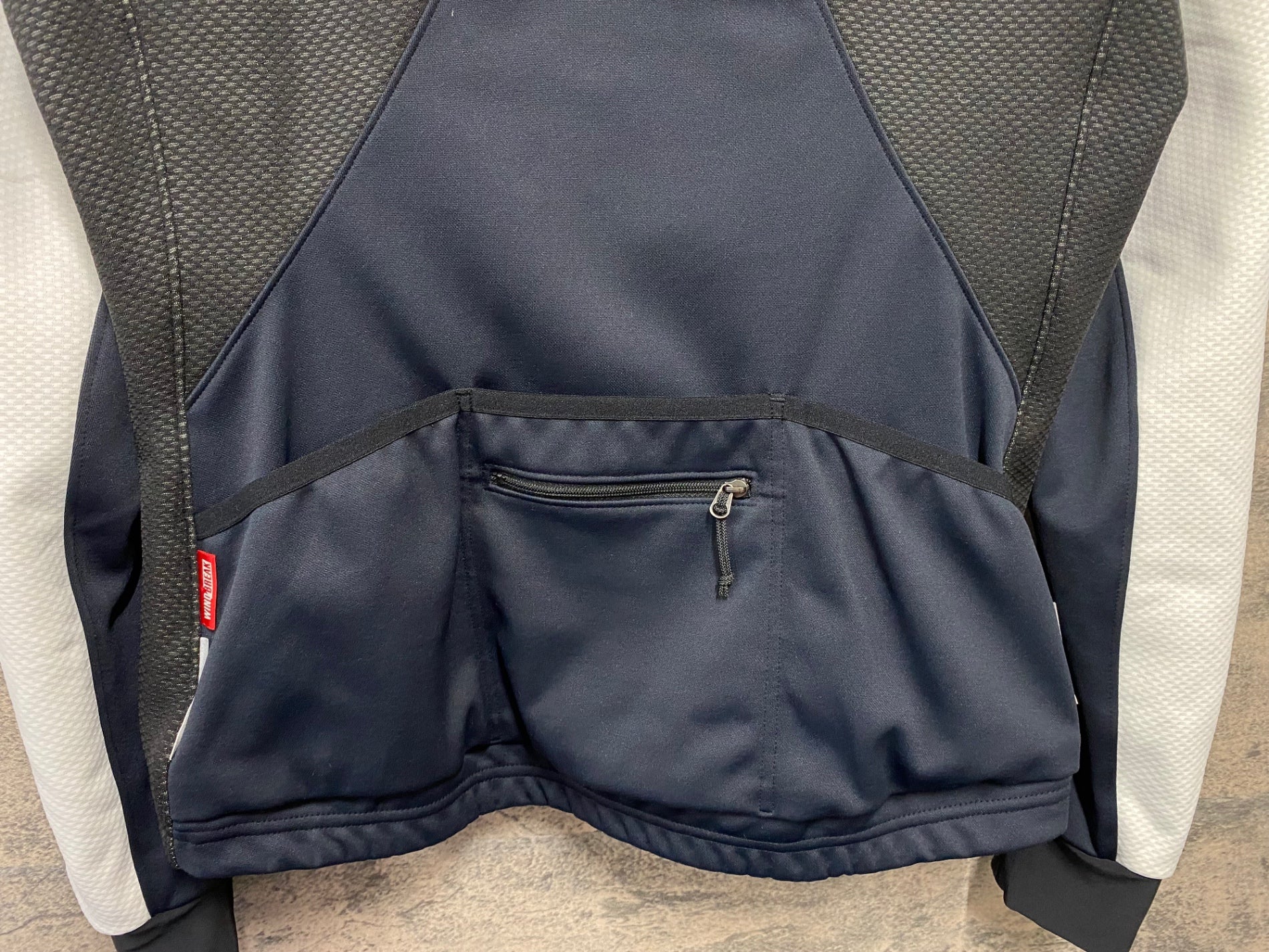 JI622 パールイズミ PEARL iZUMi 長袖 サイクルジャケット 黒 白 L 裏