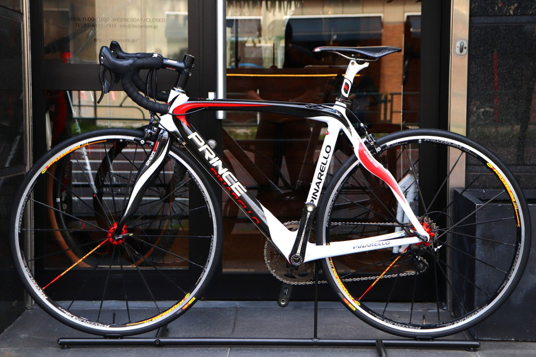 ピナレロ PINARELLO プリンス PRINCE 2010モデル 500サイズ カンパニョーロ レコード 11S カーボン ロードバイク MAVIC KSYRIUM SL 【東京南麻布店】