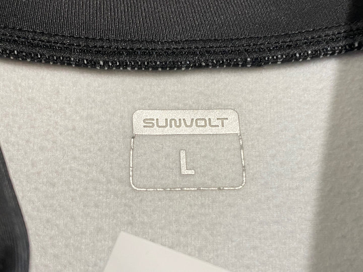JW062 サンボルト SUNVOLT 長袖 ワンピース 黒 青 L 裏起毛 ※スレ大