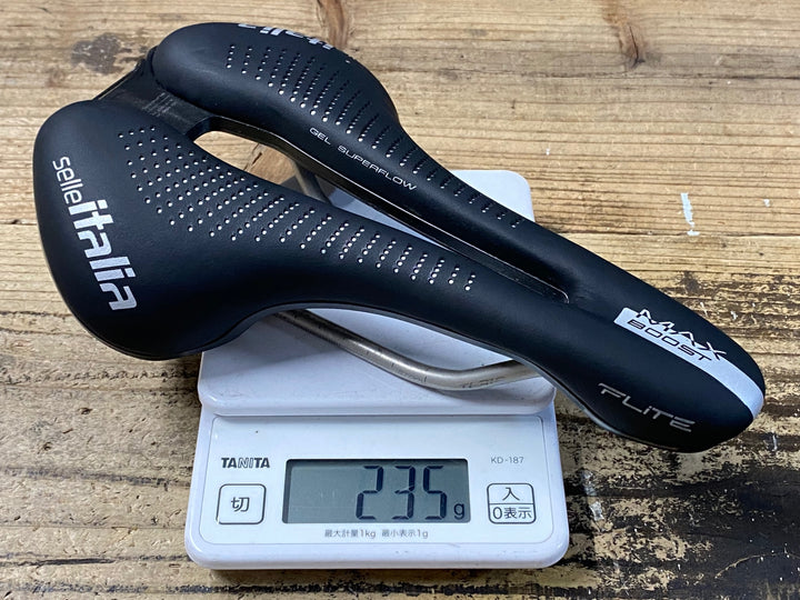 KF860 セライタリア selle italia FLITE MAX BOOST GEL サドル Ti316レール 155mm
