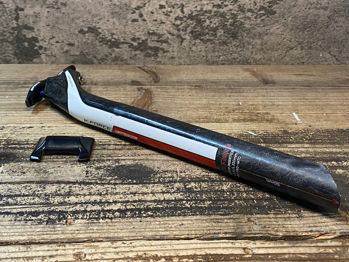JJ505 FSA K-FORCE カーボン シートポスト 黒 350mm Φ31.6