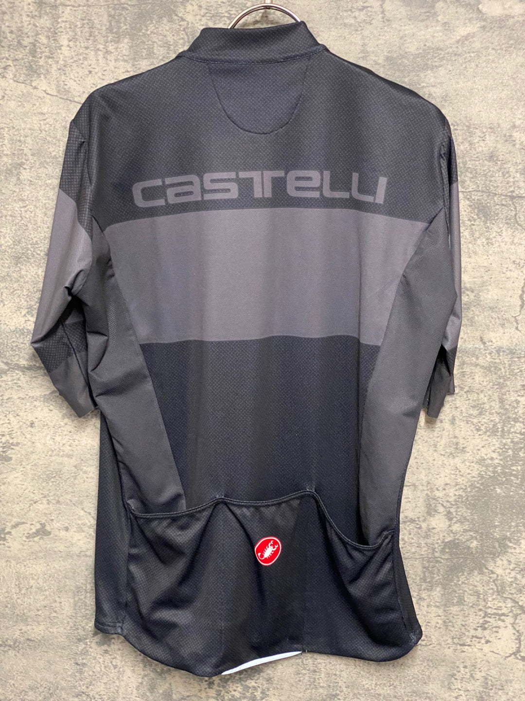 JW295 カステリ CASTELLI 半袖 サイクルジャージ 茶 XL