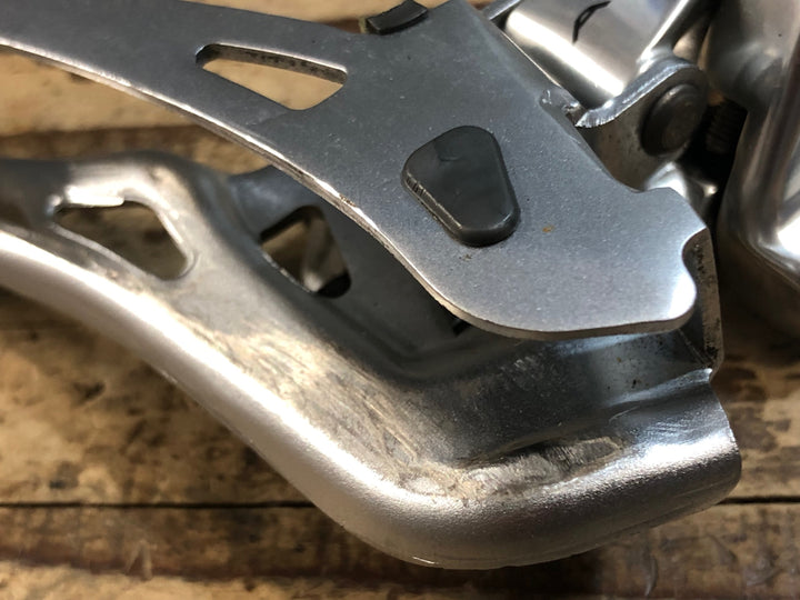 KI933 カンパニョーロ CAMPAGNOLO アテナ ATHENA 11 FD11-AT2B フロントディレイラー 直付 2s シルバー