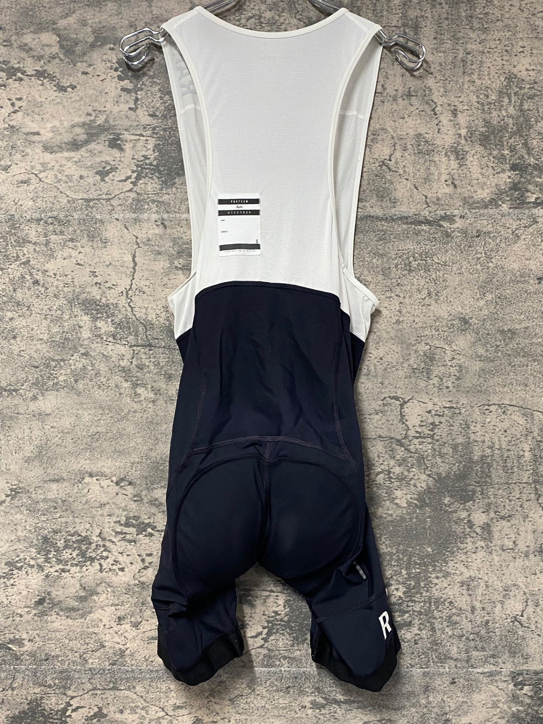 KH910 ラファ RAPHA PROTEAM BIB SHORTS ビブショーツ 黒  S ※ロゴ割れ有