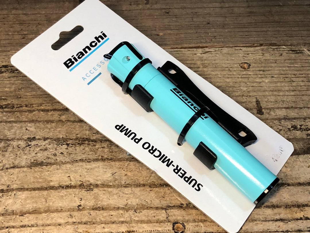 JQ742 ビアンキ BIANCHI SUPER MICRO PUMP 携帯ポンプ チェレステ