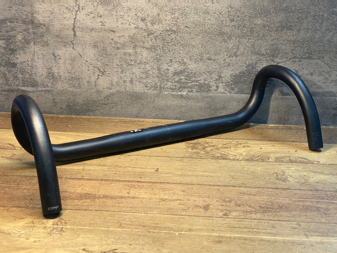 JH712 フィジーク fizik CYRANO R3 アルミ ドロップハンドル 黒 ブラケットC-C420mm Φ31.8