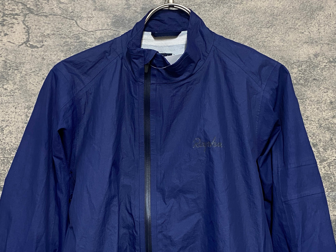 KM422 ラファ Rapha CORE RAIN JACKET 長袖 サイクルジャケット 紺 XS