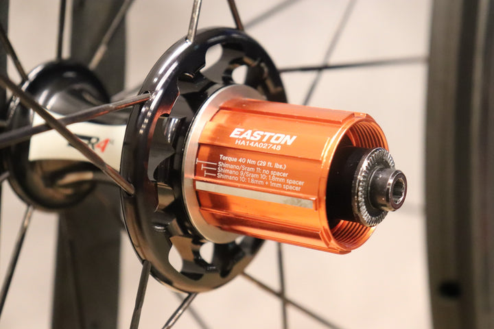 イーストン EASTON EC90 AERO RIM カーボン チューブラー ホイールセット シマノ 11/12S 【さいたま浦和店】