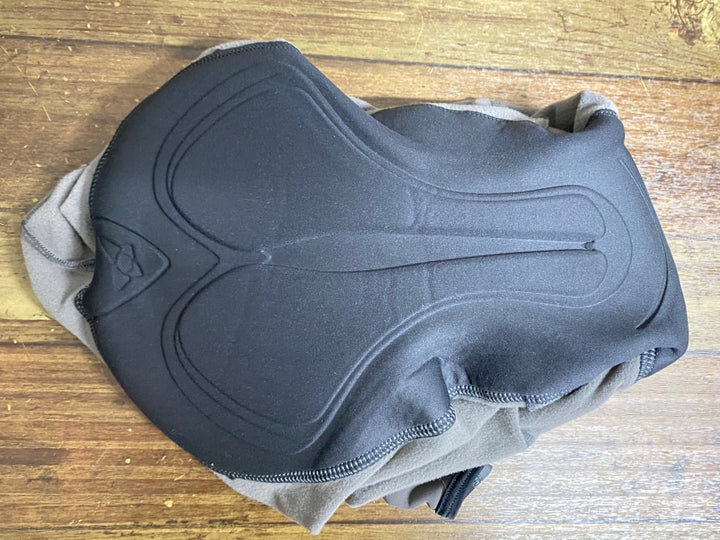 KA738 パスノーマルスタジオ PAS NORMAL STUDIOS Essential Thermal Bibs ビブショーツ グレー S 裏起毛