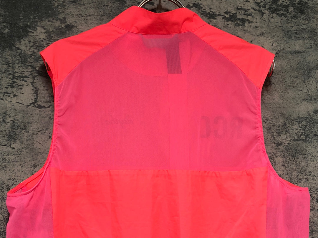 KL364 ラファ Rapha RCC BREVET GILET サイクルベスト ジレ ピンク L