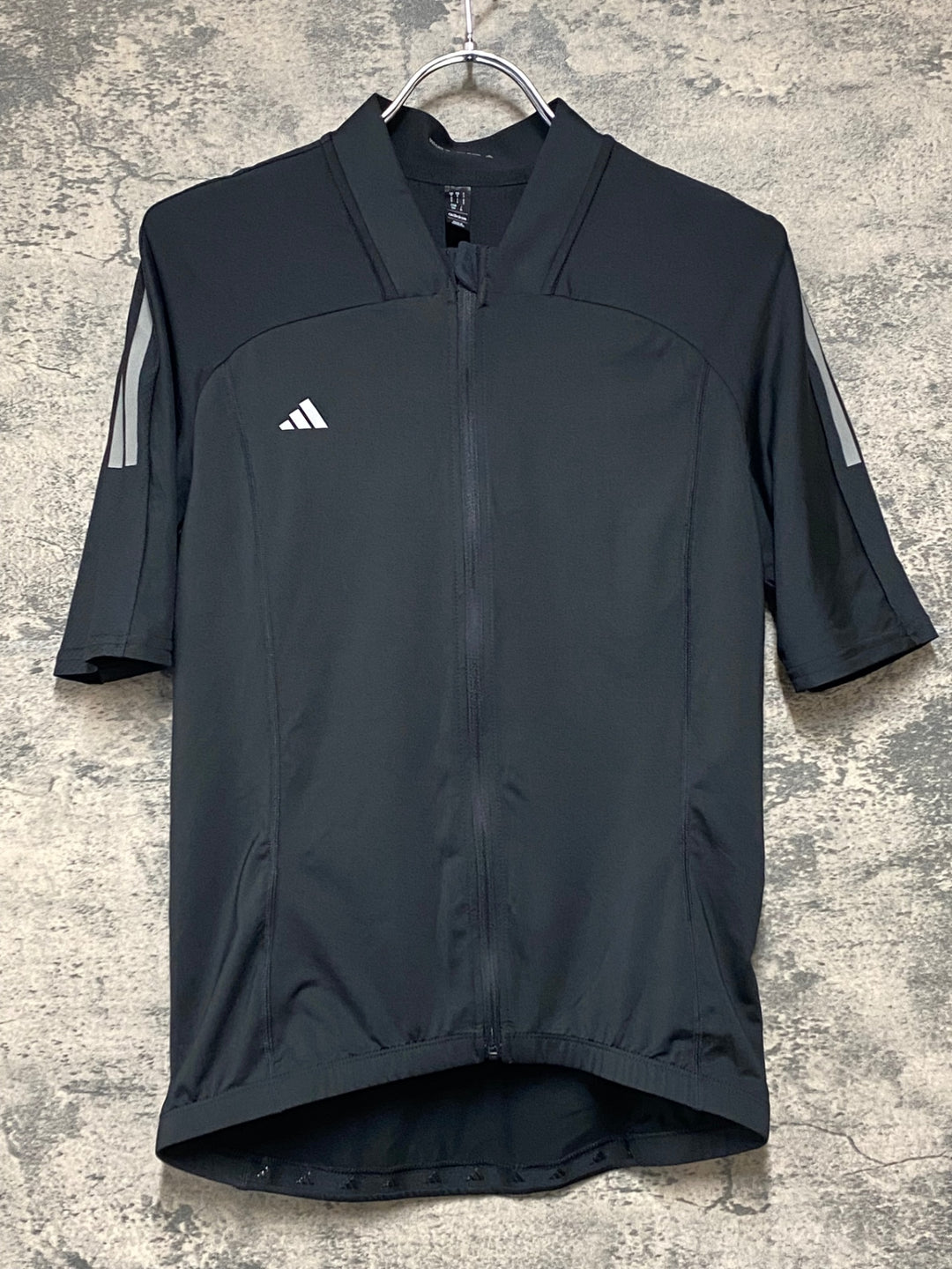 KH484 アディダス adidas 半袖 サイクルジャージ 黒 M