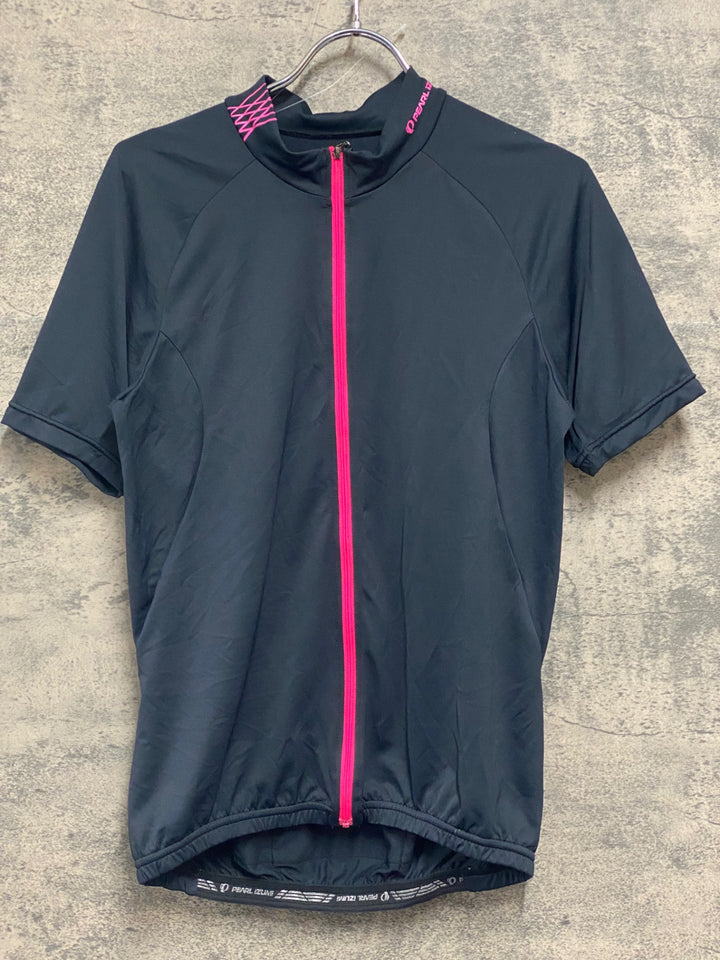 JU951 パールイズミ PEARL iZUMi 半袖 サイクルジャージ L 黒ピンク