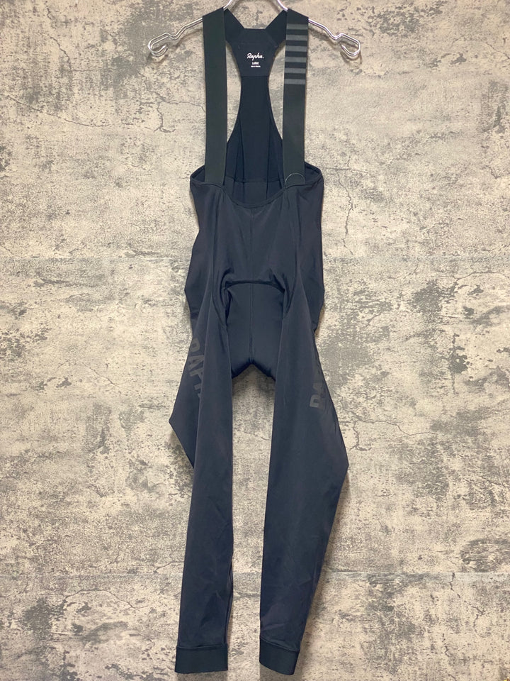 KA625 ラファ Rapha PRO TEAM TRAINING TIGHTS WITH PAD ビブタイツ 黒 L