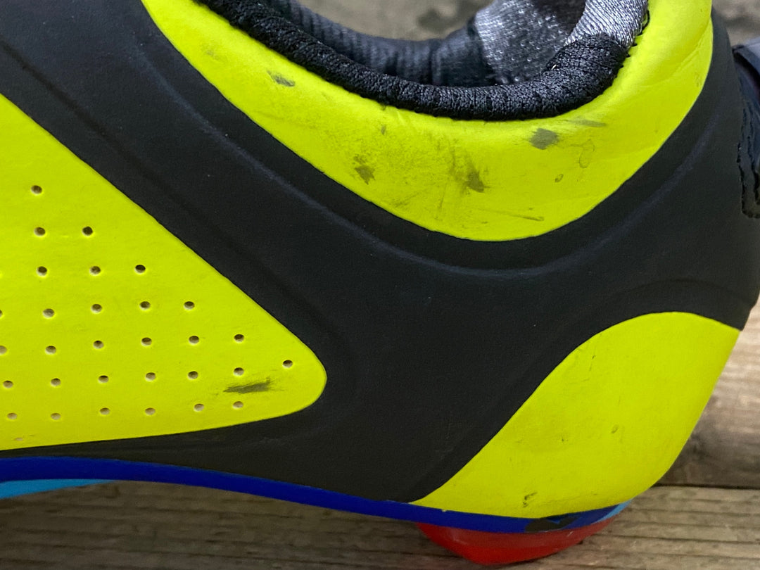 KK644 ボントレガー BONTRAGER BALLISTA ビンディングシューズ SPD-SL EU42 黄 ※ソール傷
