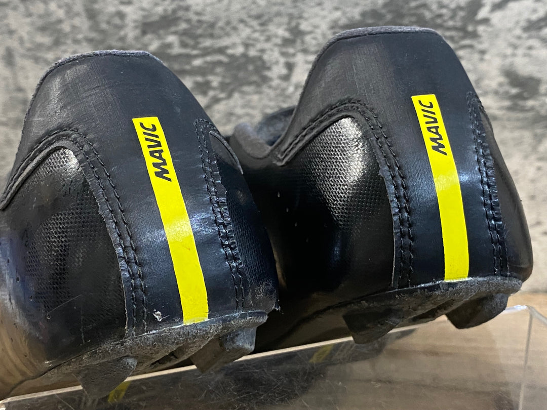 KG614 マヴィック MAVIC COSMIC ベルクロ ビンディングシューズ 3穴 黒 EU42