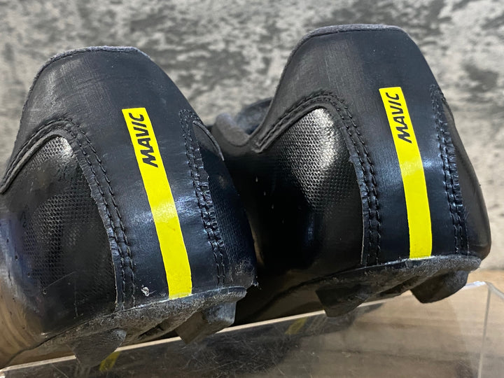 KG614 マヴィック MAVIC COSMIC ベルクロ ビンディングシューズ 3穴 黒 EU42