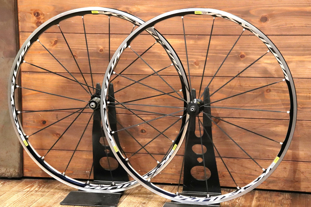 マヴィック MAVIC キシリウム エリート KSYRIUM ELITE アルミ クリンチャー ホイールセット シマノ11/12S 【東京南麻布店】