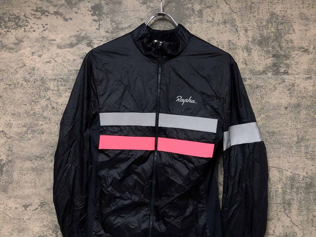 JU326 ラファ Rapha BREVET INSULATED JACKET 長袖サイクルジャケット 黒 S