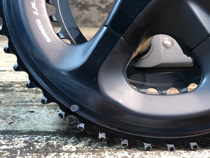JG443 シマノ SHIMANO FC-R8000 左 4iiii パワーメーター 170mm 50/34